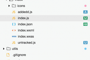 微信小程序開發(fā)工具代碼編輯