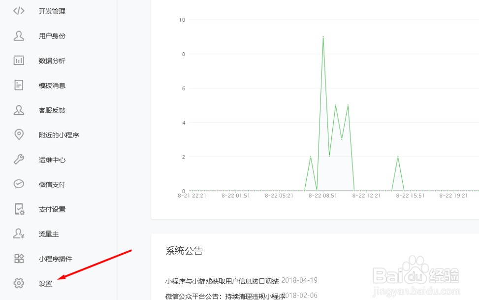 微信小程序后臺登錄