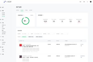 微信小程序平臺上線交易體驗分系統(tǒng)