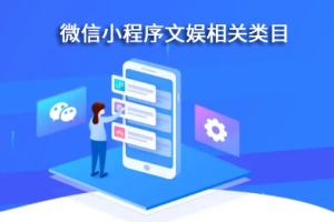 需要補充文娛相關(guān)類目的小程序