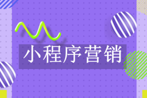 小程序營(yíng)銷
