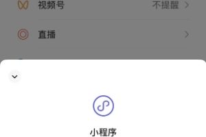 小程序發(fā)現(xiàn)頁